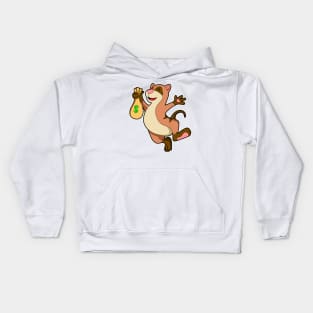 Meerkat with Wallet Kids Hoodie